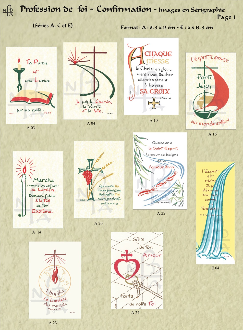 Abbaye Argentan Images Profession de foi Confirmation page 1