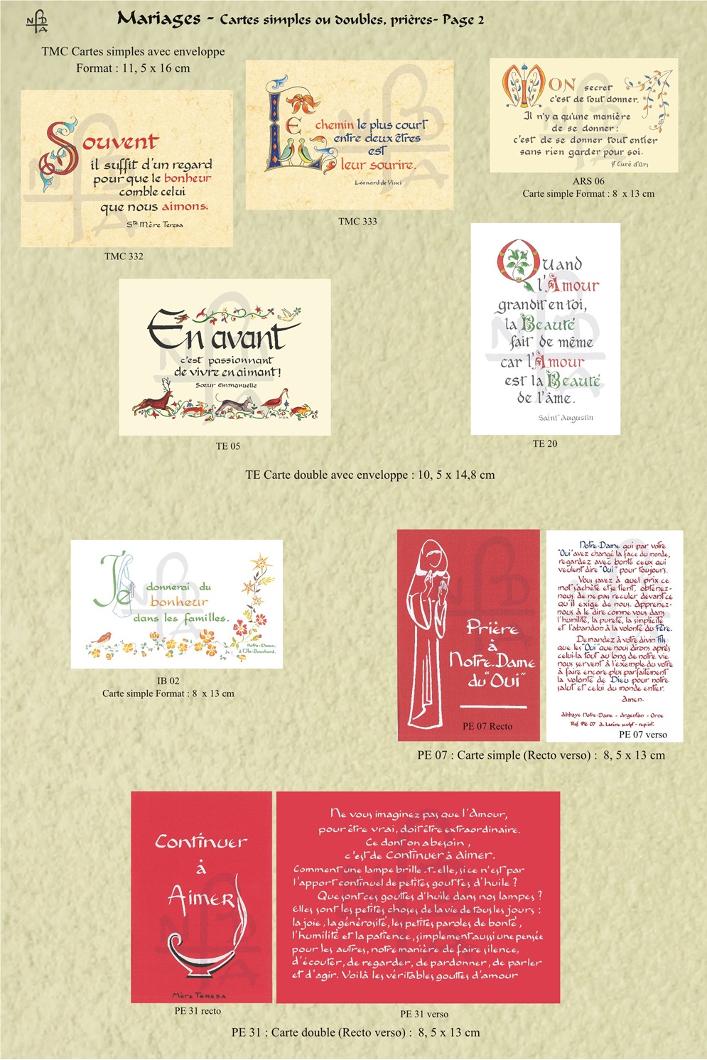 Abbaye Argentan Images mariages page 2